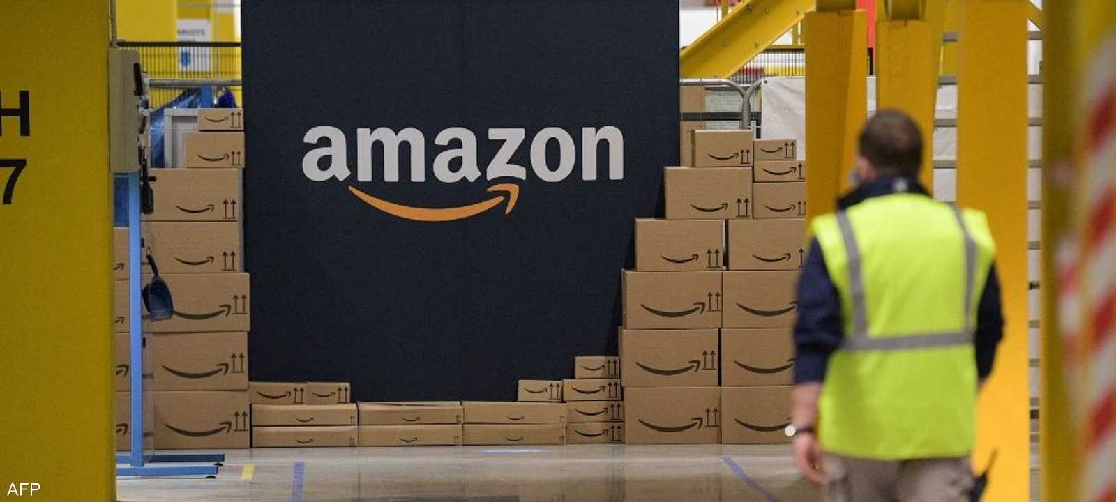 أرشيفية.. شعار شركة أمازون