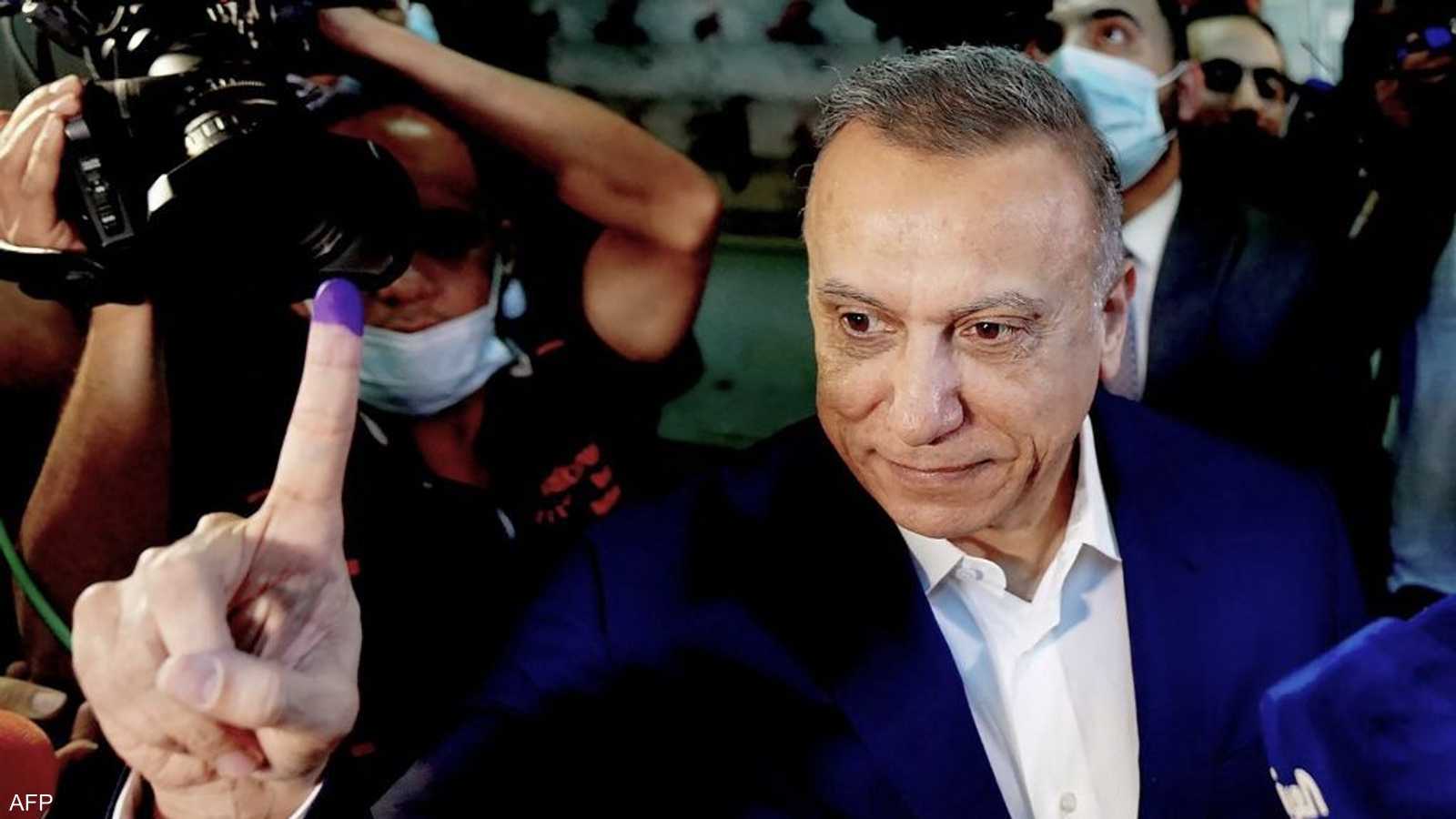 حثّ رئيس الحكومة العراقية، مصطفى الكاظمي، بعد الإدلاء بصوته، العراقيين على المشاركة بكثافة في الانتخابات.