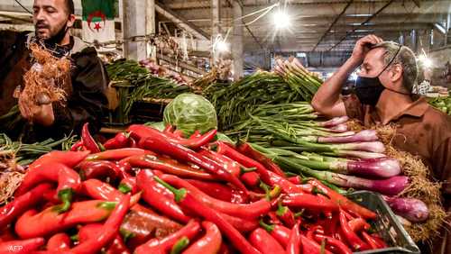 أحد أسواق الخضراوات في الجزائر العاصمة