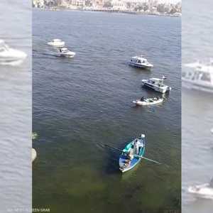 جانب من عمليات البحث والإنقاذ