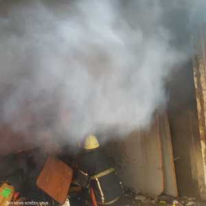 الأجهزة المعنية تمكنت من السيطرة على الحريق