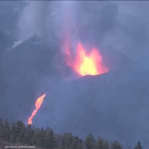 هزات أرضية تقع بمحيط بركان حزيرة لا بالما