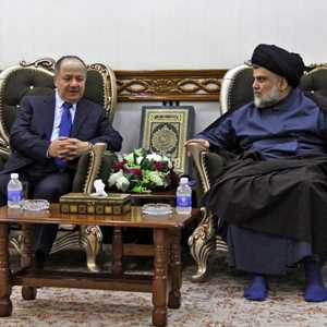 الصدر وبارزاني - صورة أرشيفية