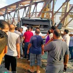 تجمع السكان بعد الحادث