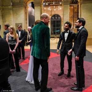 الأمير وليام يستقبل صلاح