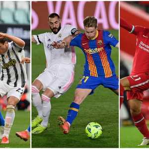 قمم يوم الأحد كبيرة في عالم كرة القدم