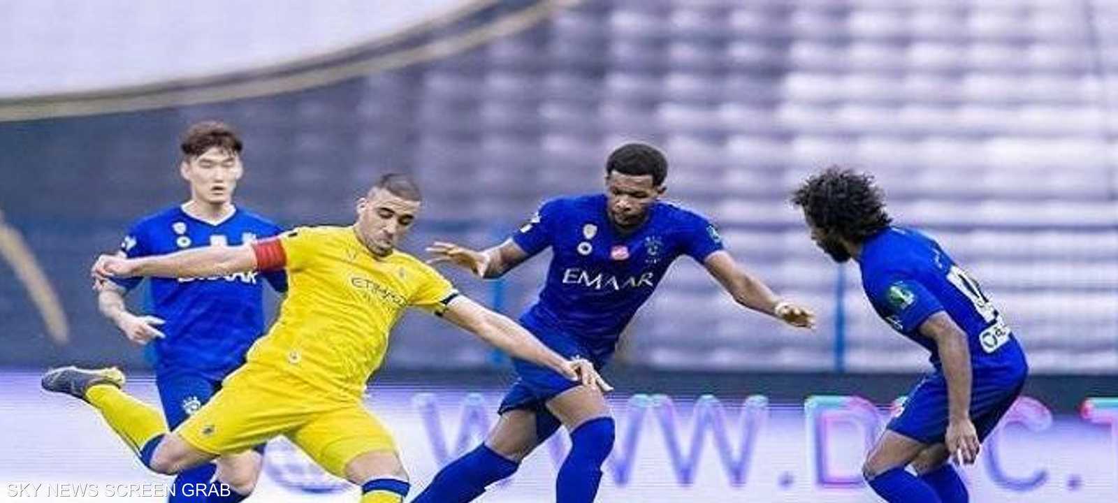 من لقاء سابق بين الهلال والنصر