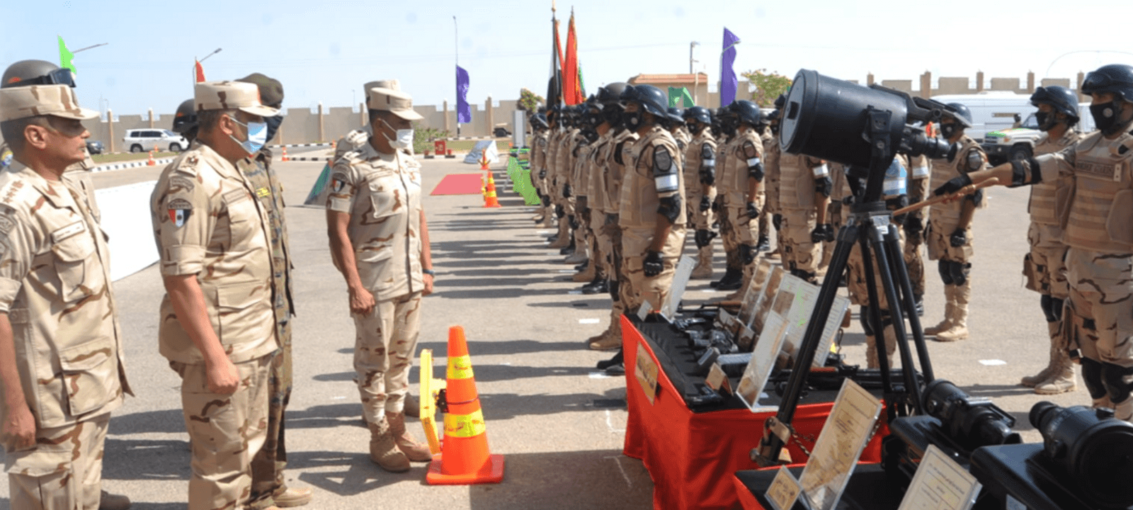 جانب من التدريب المصري السوداني المشترك "حارس الجنوب"