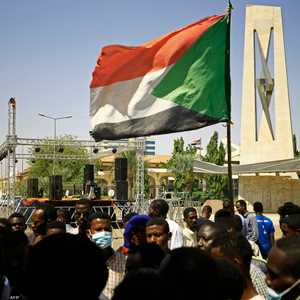 جانب من اعتصام القصر