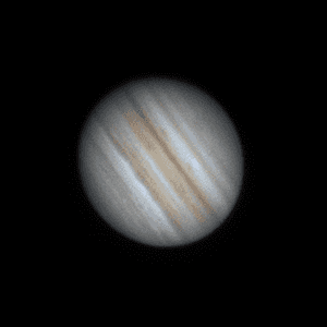 ضوء ساطع يعتقد أنه ناتج عن اصطدام وقع على سطح المشتري