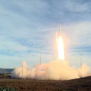 تجربة صاروخية أميركية سابقة.