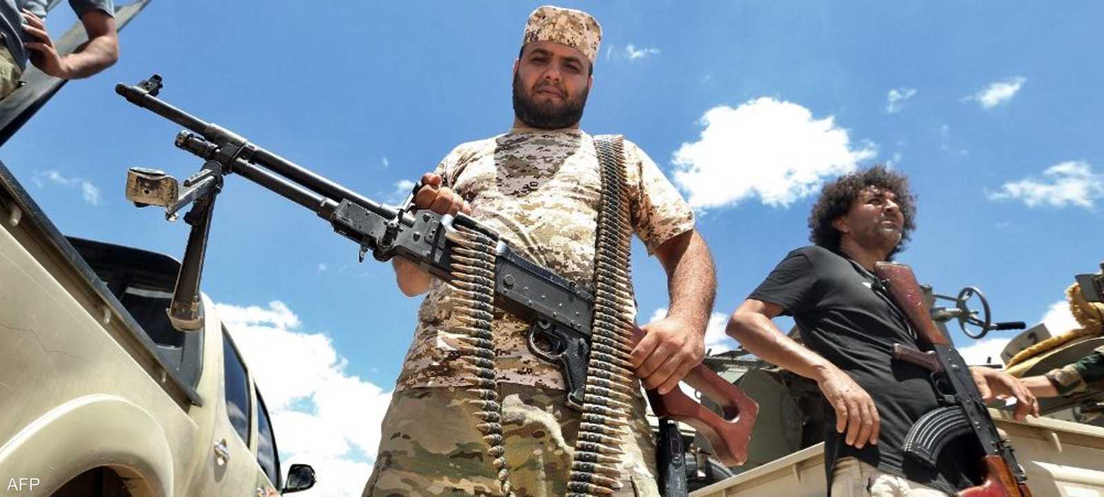 أدت المحادثات بين الأطراف الليبية لوقف إطلاق النار قبل عام.