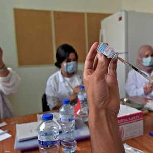 أحد مراكز التطعيم ضد كورونا في تونس.