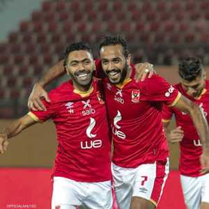 فرحة لاعبي الأهلي