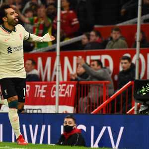 قدم صلاح أداء لافتا أمام مان يويناتد