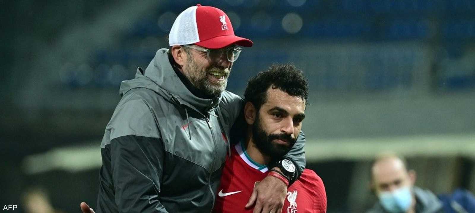 مدرب ليفربول يورغن كلوب ومحمد صلاح