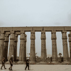 جانب من مدينة الأقصر المصرية