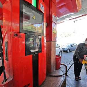 إحدى محطات التزود بالوقود في طهران.