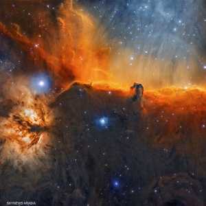 صورة "سديم رأس الحصان" للمصور اللبناني وسام أيوب