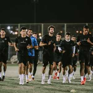 جانب من استعدادات فريق الزمالك للديربي.