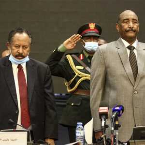 البرهان وحمدوك - أرشيفية