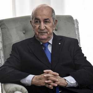 الرئيس الجزائري عبد المجيد تبون