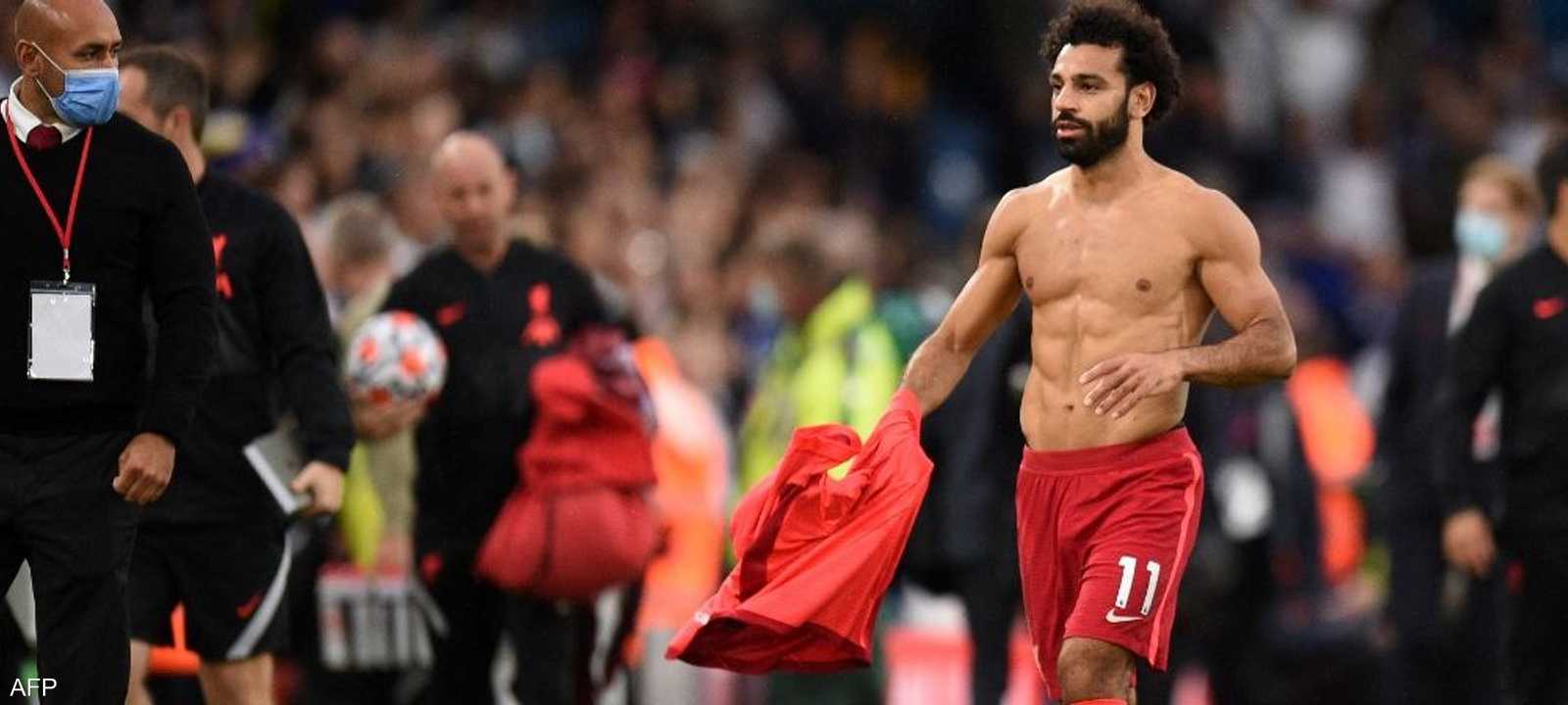 يتمتع محمد صلاح ببنية جسدية قوية