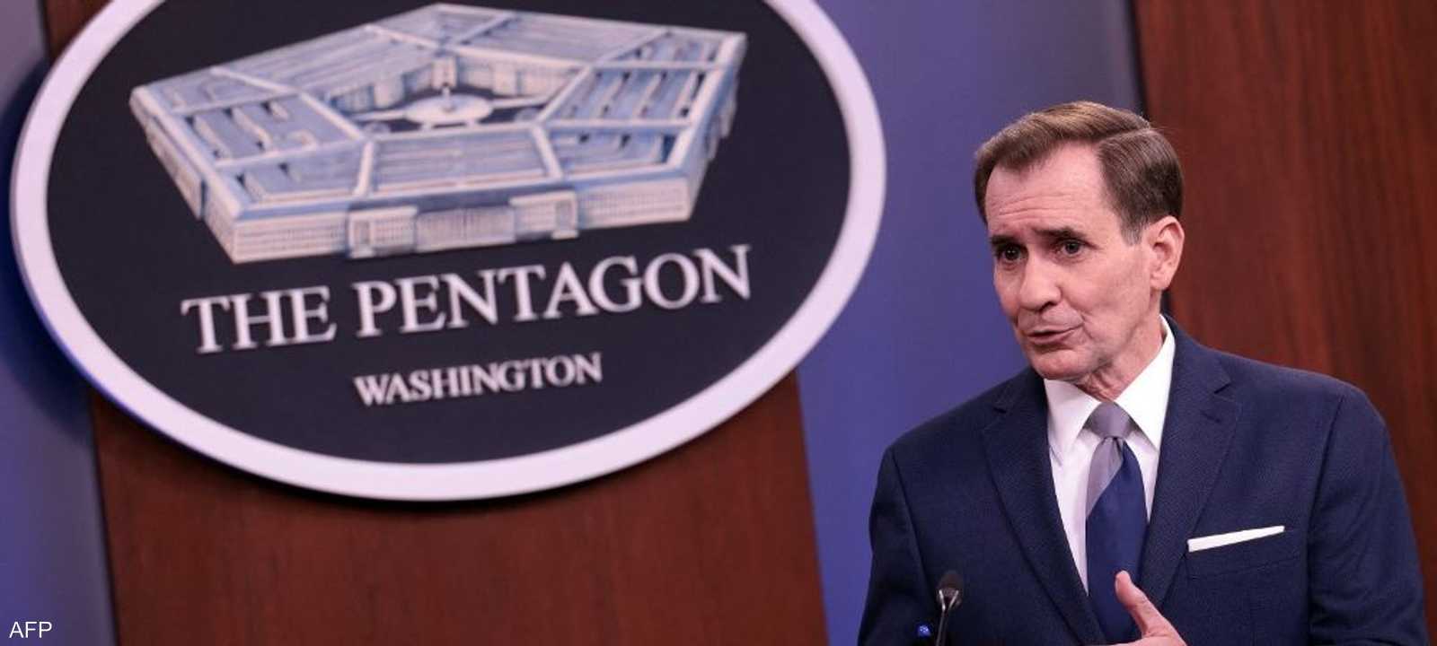 المتحدث باسم البنتاغون لم يستبعد استهدف إيران للكاظمي.