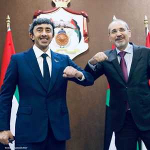 الصفدي يلتقي الشيخ عبدالله بن زايد