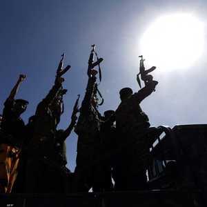 مسلحون حوثيون في صنعاء.