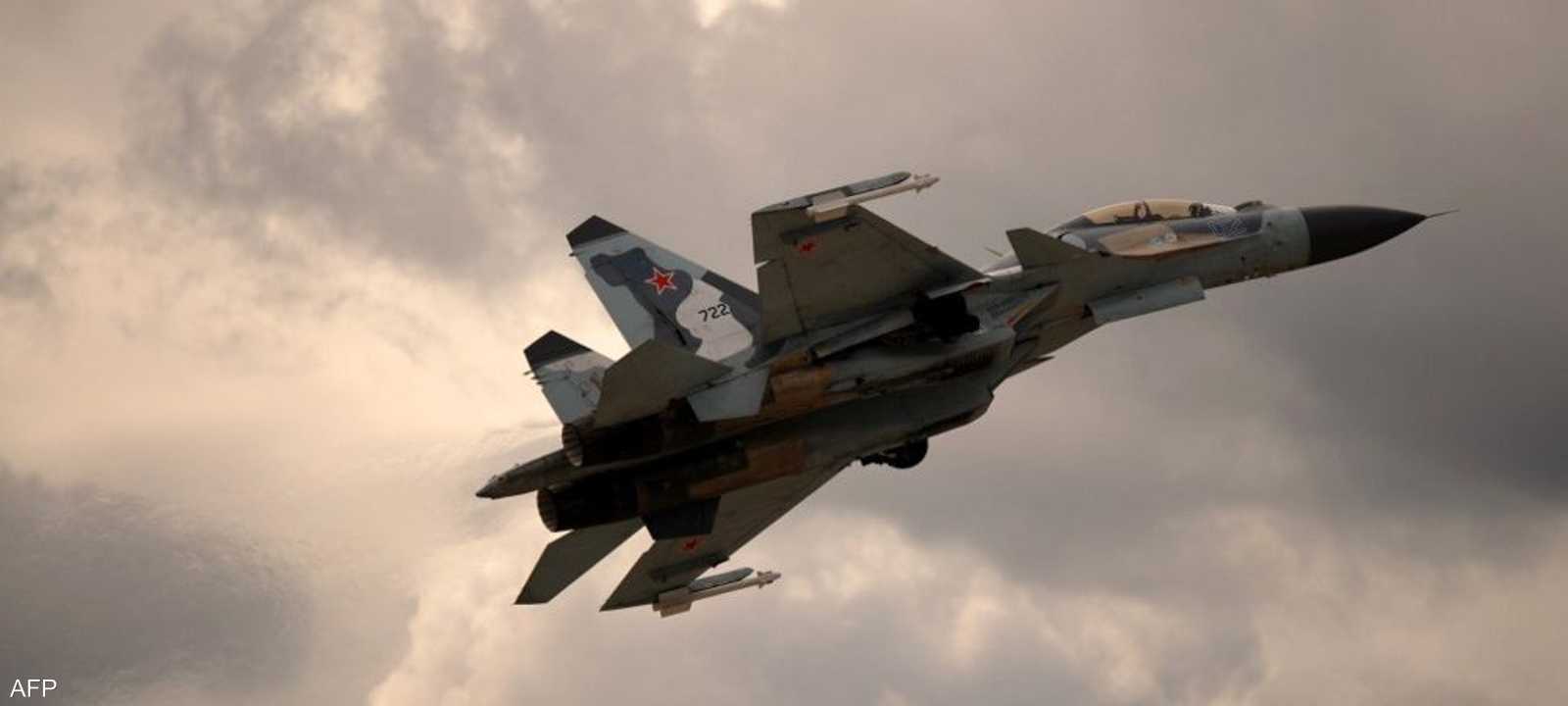 المقاتلة الروسية Su-30 أقلعت لاعتراض طائرة استطلاع بريطانية