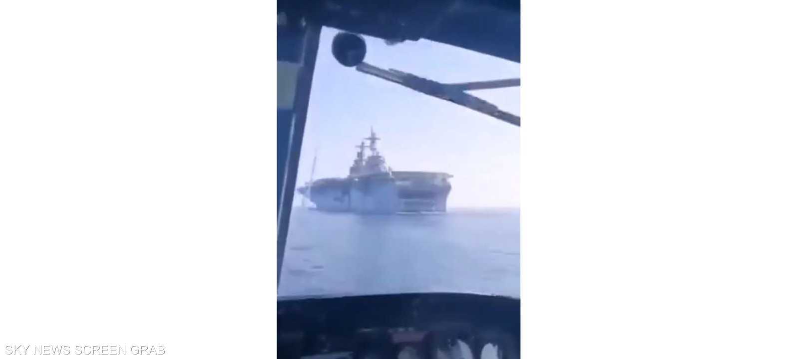 وسائل إعلام إيرانية تنشر مقطع فيديو لتحليق الطائرة الإيرانية