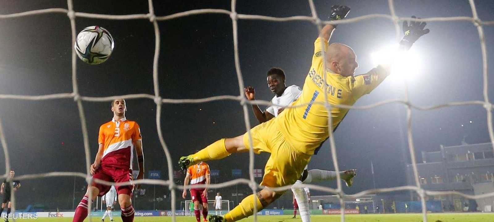 إنجلترا كانت بحاجة لنقطة واحدة للحصول على بطاقة التأهل