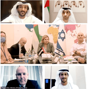 محادثات بين الإمارات وإسرائيل للتوصل لاتفاقية شراكة اقتصادية