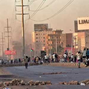 جانب من تظاهرات 17 نوفمبر بالخرطوم