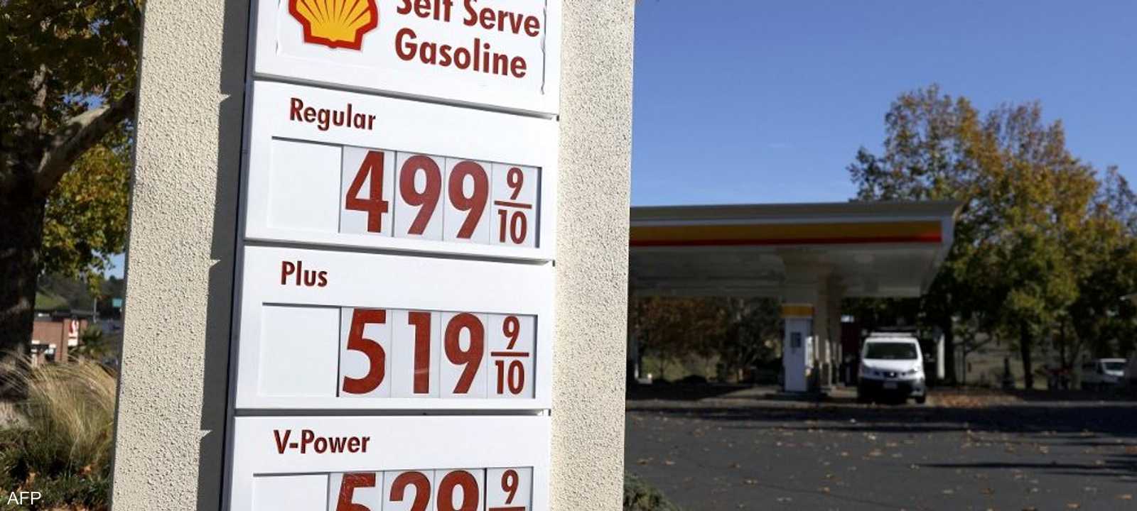 سعر لتر البنزين تجاوز 4 دولارات في أميركا.