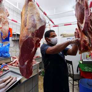 أرشيفية لأحد محال الجزارة