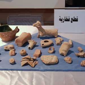 بعض القطع الآثرية التي أعادتها وشنطن إلى متحف بغداد