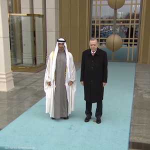 محمد بن زايد وأردوغان سيبحثان العلاقات الثنائية