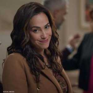 هند صبري أثناء تصوير مسلسل البحث عن علا