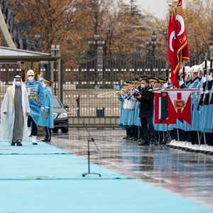 أردوغان استقبل الشيخ محمد بن زايد في أنقرة
