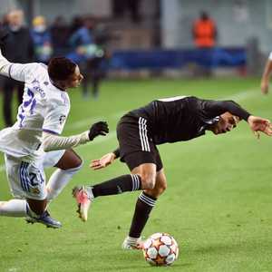 جانب من مباراة ريال مدريد وشيريف تيراسبول