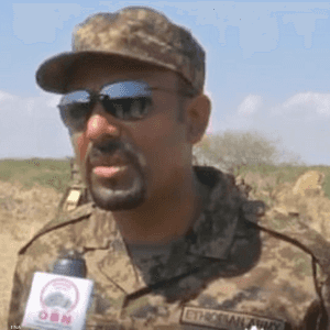 أبي أحمد بالصفوف الأمامية للجيش الاتحادي