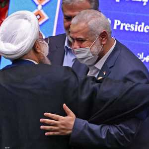 قائد حماس في زيارة سابقة إلى طهران