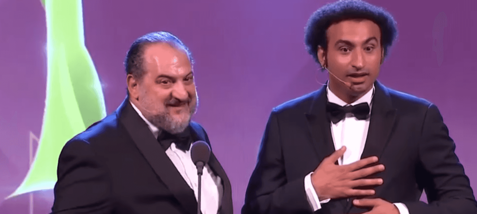 علي ربيع وخالد الصاوي في مهرجان القاهرة السينمائي