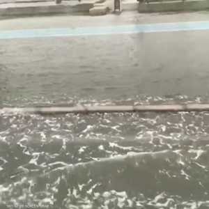 عاصفة قوية تضرب إسطنبول