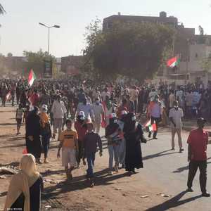 تظاهرة في العاصمة السودانية الخرطوم