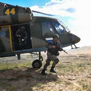 حشدت روسيا قوات على حدود أوكرانيا