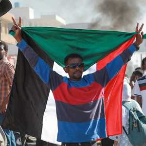 جانب من احتجاجات سودانية ضد الاتفاق الحكومي الجديد