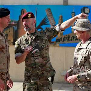 ضباط من قوات التحالف الدولي في العراق